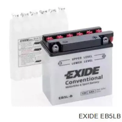 Batería de Arranque Exide Excell (EB5LB)