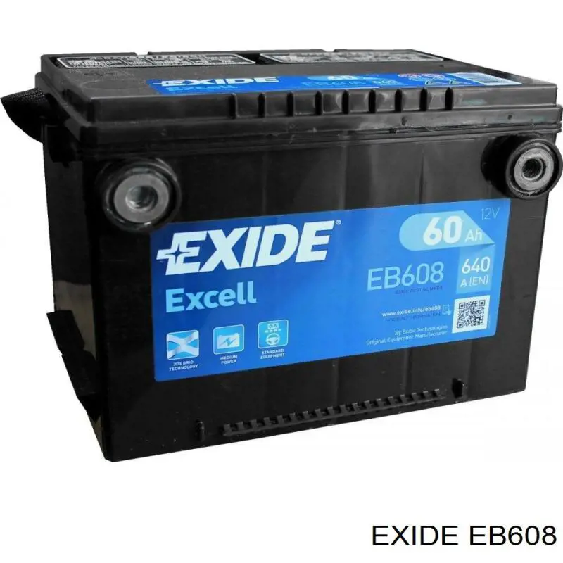 Batería de arranque Exide EB608 precio, desde 96,41 EUR