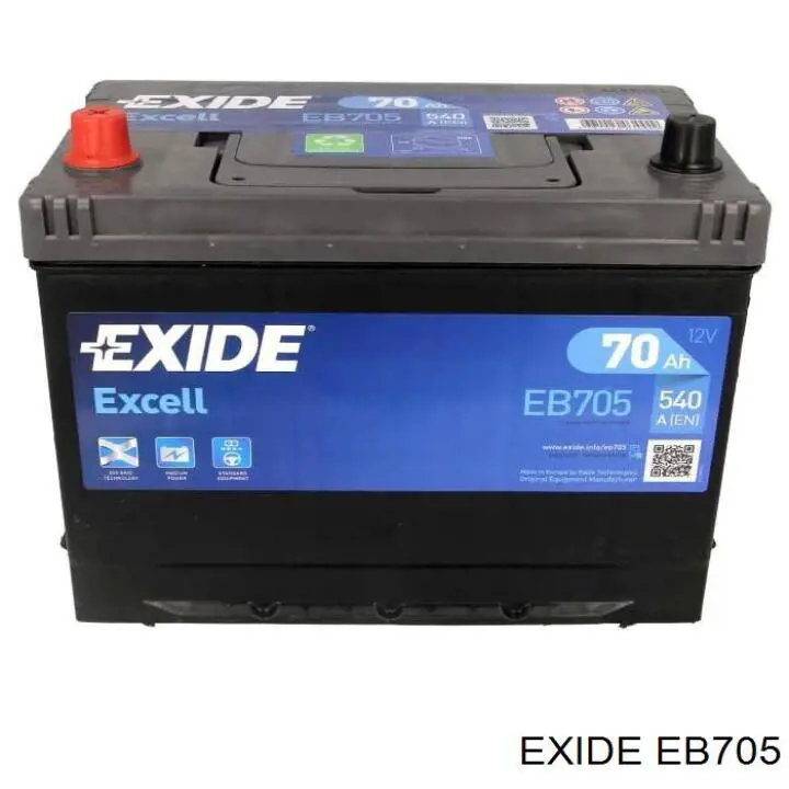 Comprar EB705 Exide Batería de coche