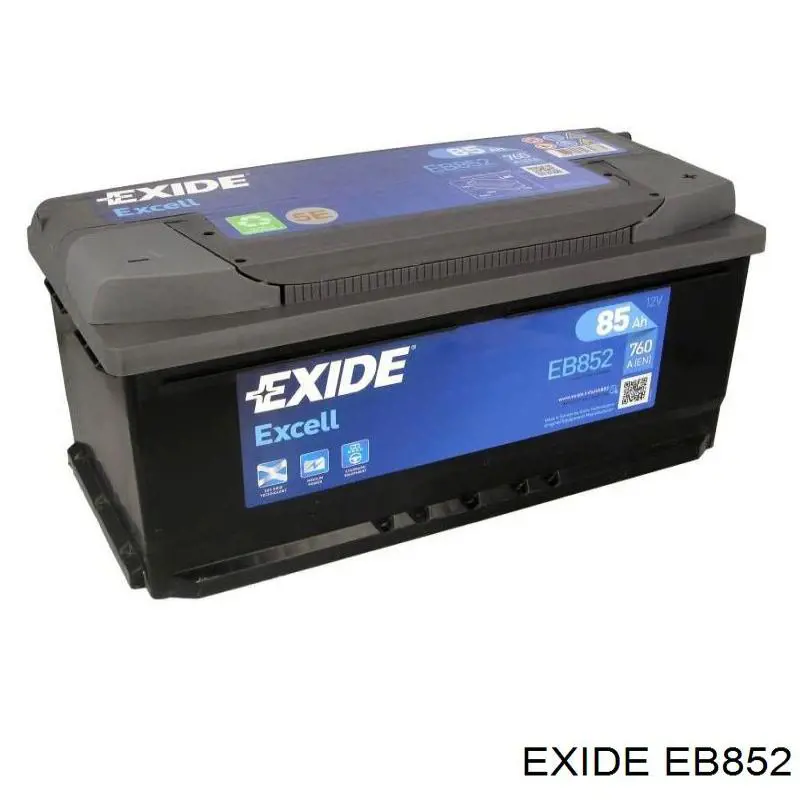 Batería de Arranque Exide Excell 85 ah 12 v B13 (EB852)