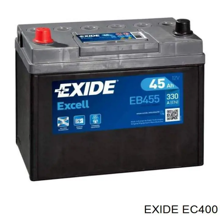 Batería de Arranque Exide Классический 40 ah 12 v B13 (EC400)