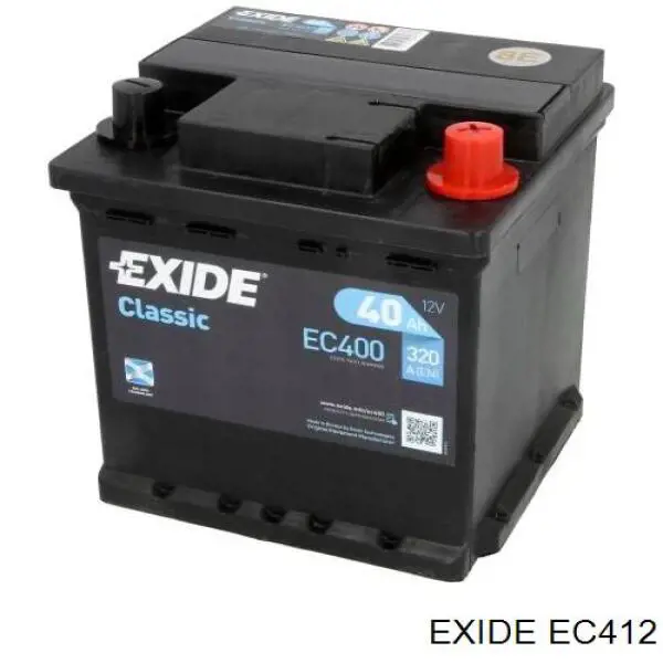 Batería de Arranque Exide Классический 41 ah 12 v B13 (EC412)