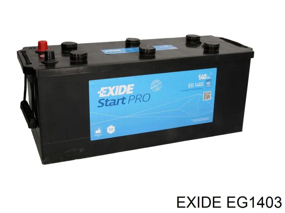 Batería de arranque EXIDE EG1403