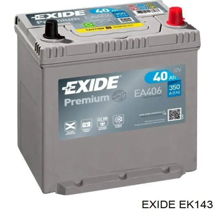 Batería de Arranque Exide (EK143)