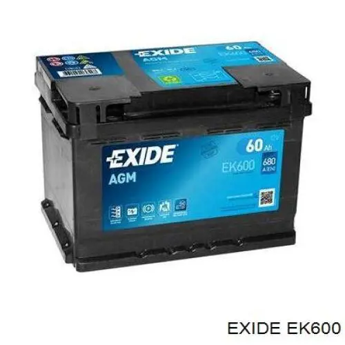 Batería de arranque Exide EK600 precio, desde 176,77 EUR