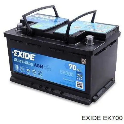 Batería de arranque Exide EK700 precio, desde 113,36 EUR