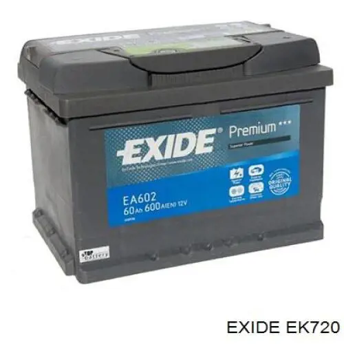 Batería de arranque Exide EK720 precio, desde 158,95 EUR