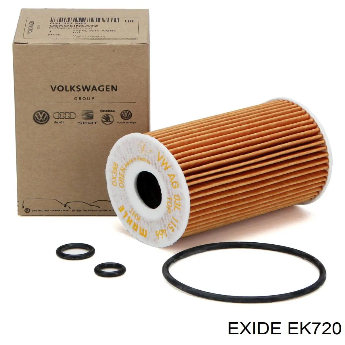 EK720 Exide Batería Start-Stop