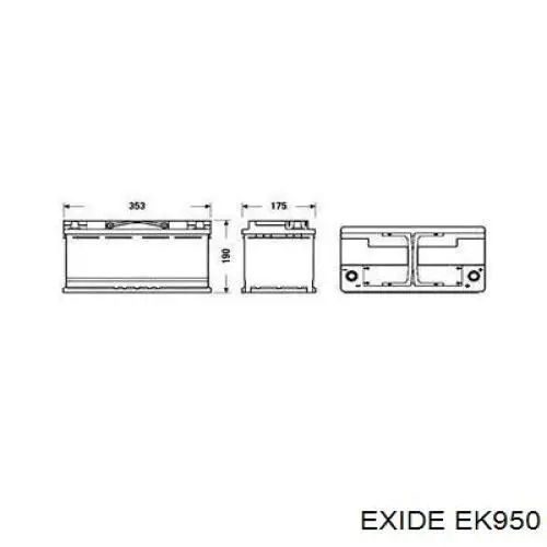 Batería de arranque Peugeot 407 6E