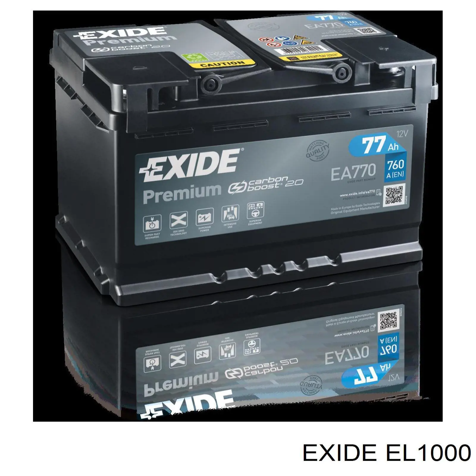 Batería de arranque Exide EL1000 precio, desde 216,48 EUR