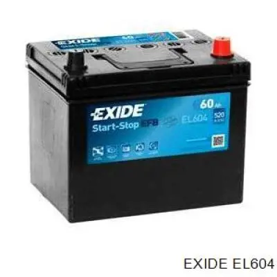 Batería de arranque EXIDE EL604