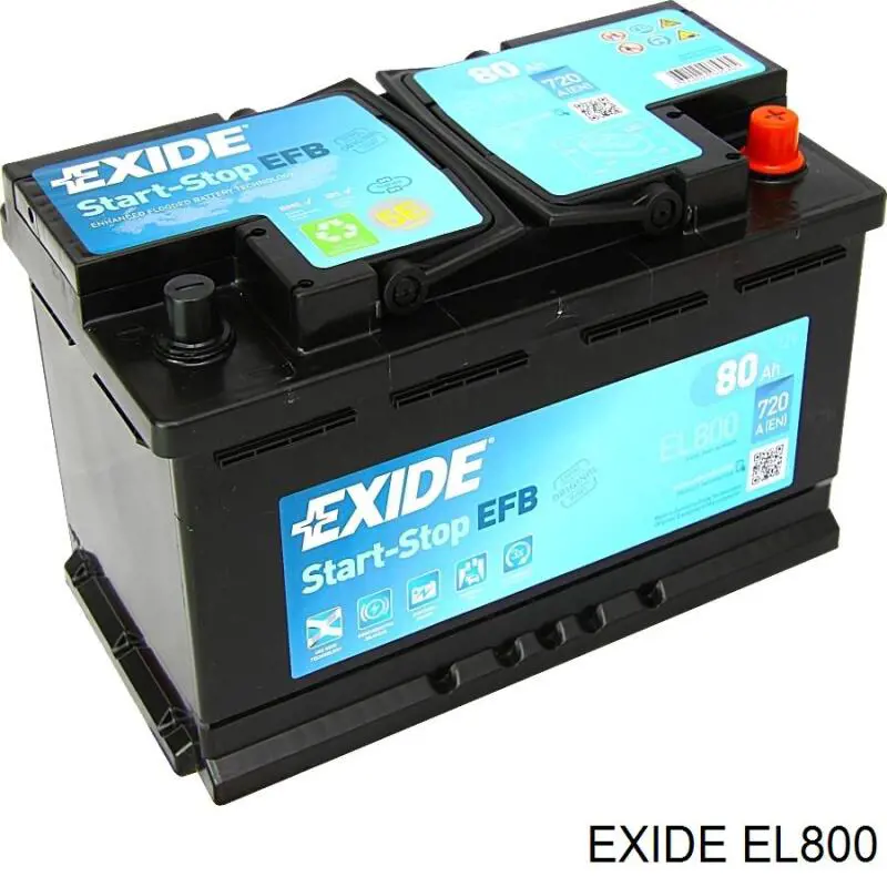 Batería de arranque Exide EL800 precio, desde 188,64 EUR
