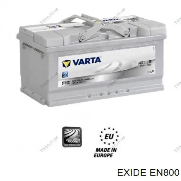 Batería de Arranque Exide (EN800)