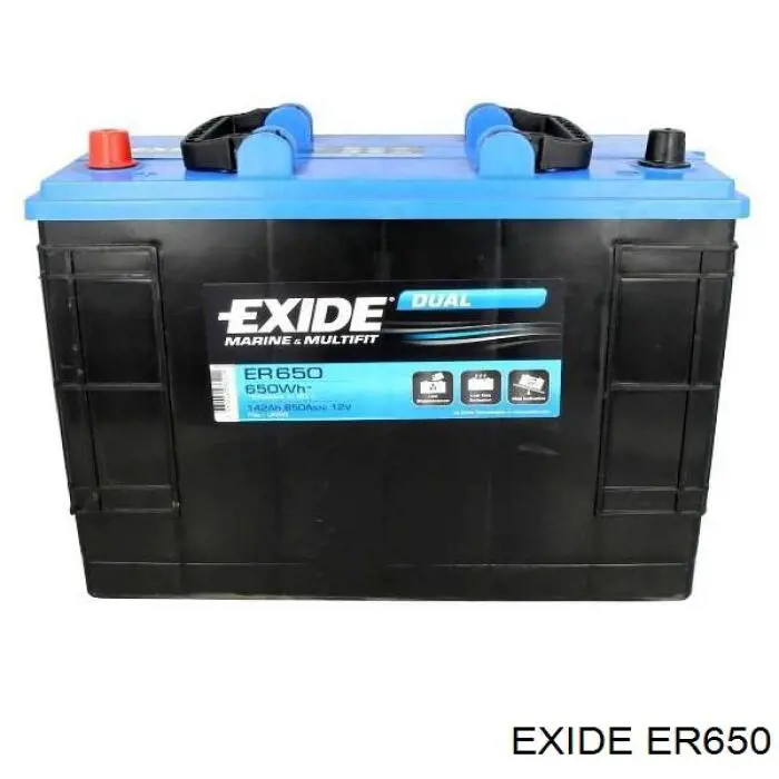 Batería de Arranque Exide (ER650)