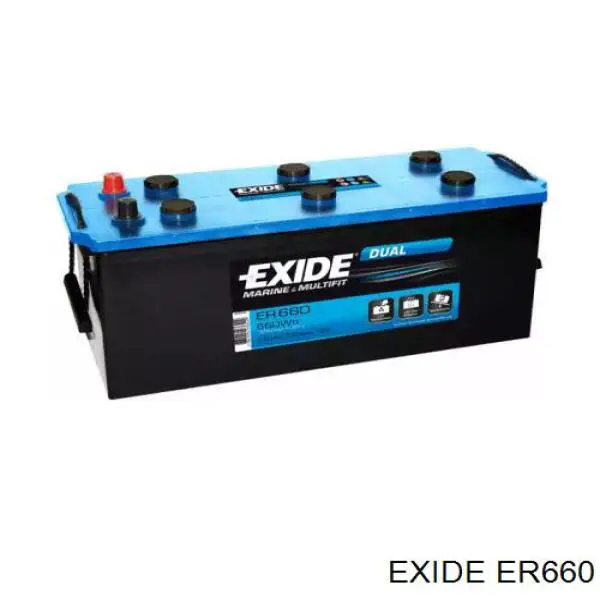 ER660 Exide Batería Start-Stop