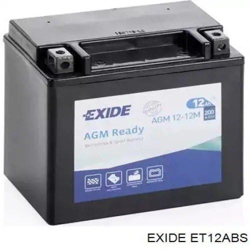 Batería de arranque Exide ET12ABS precio, desde 35,72 EUR