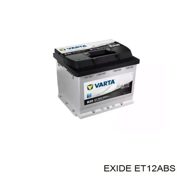 Comprar ET12ABS Exide Batería de coche