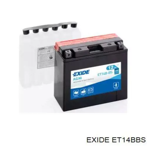 Comprar ET14BBS Exide Batería de coche