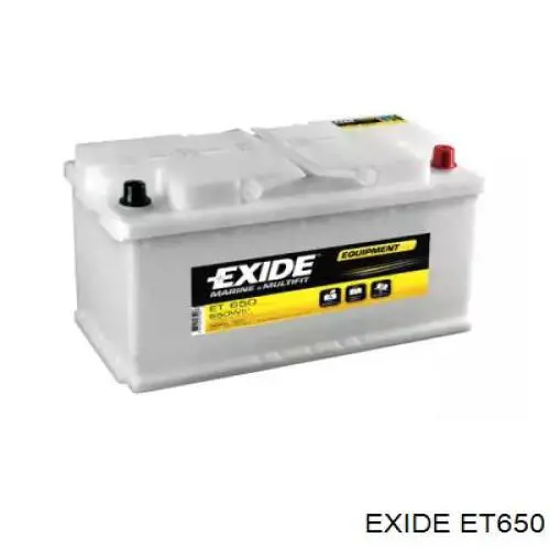 Batería de arranque Exide ET650 precio, desde 277,65 EUR