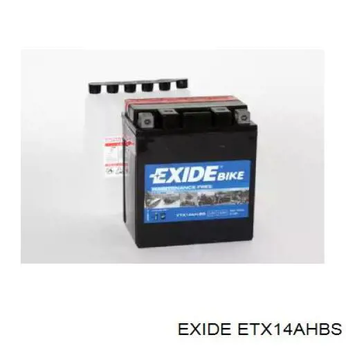 Batería de arranque EXIDE ETX14AHBS