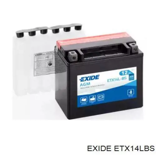 Batería de arranque Exide YTX14LBS precio, desde 49,53 EUR