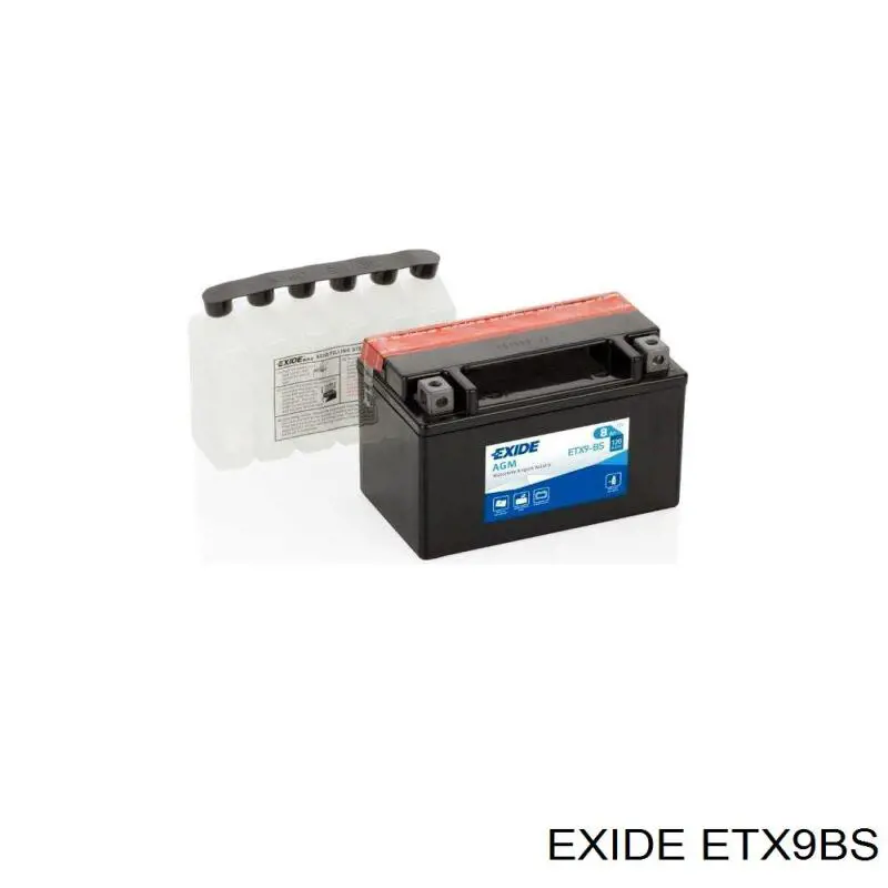 Batería de arranque Exide ETX9BS precio, desde 32,36 EUR