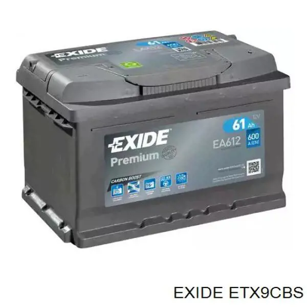 Batería de arranque Exide ETX9CBS precio, desde 36,62 EUR