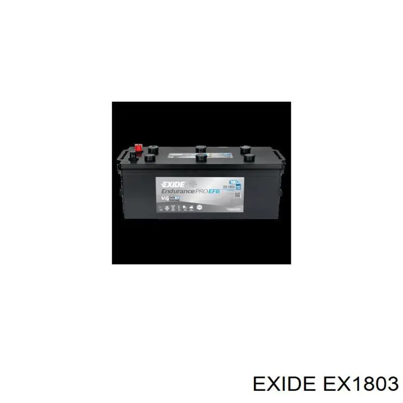 Batería de Arranque Exide (EX1803)