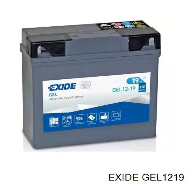 Comprar GEL1219 Exide Batería de coche