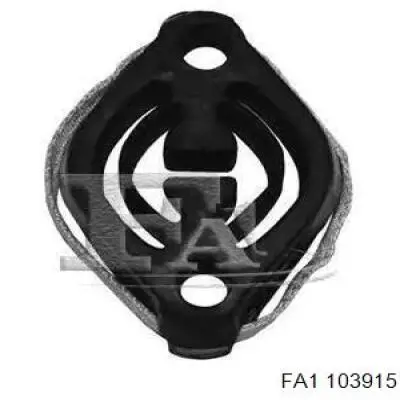 Soporte silenciador Febi 27217