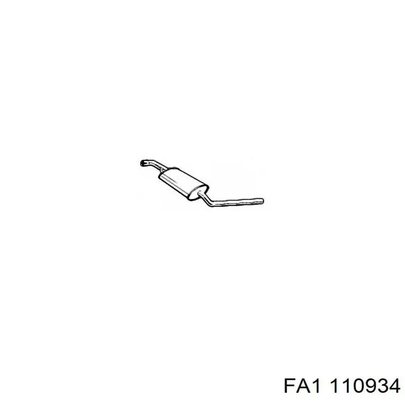 Junta de tubo de escape FA1 110934 precio, desde 3,07 EUR
