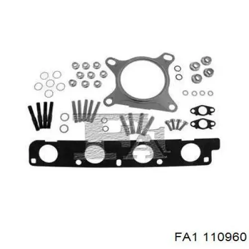 Junta de turbina de escape VAG 06B253039N