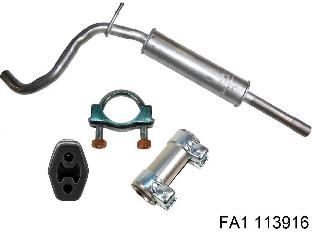 Soporte, silenciador Ford Fiesta JH, JD