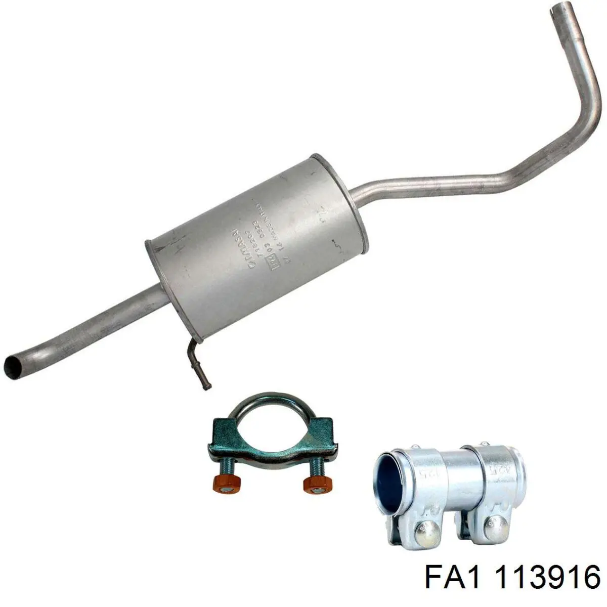 Soporte, silenciador Ford Fiesta JH, JD