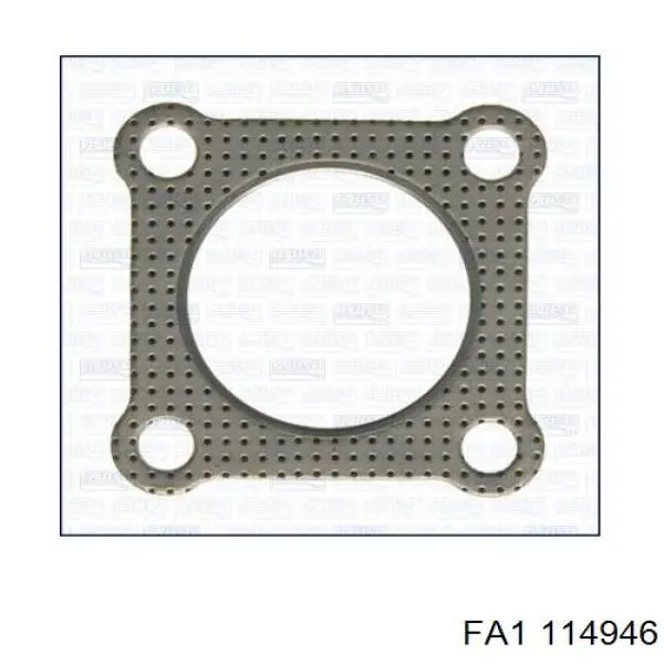 Abrazadera de sujeción delantera 114946 FA1