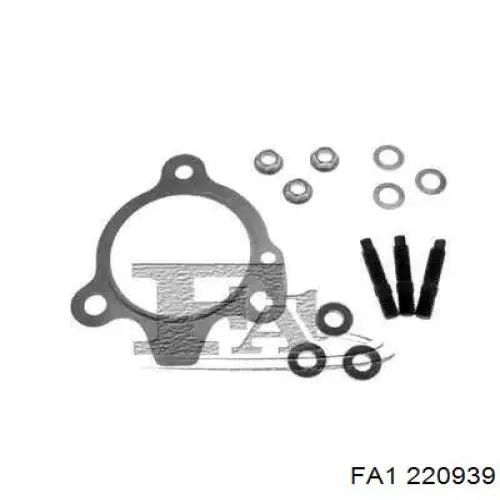 Junta de turbina de escape 220939 FA1