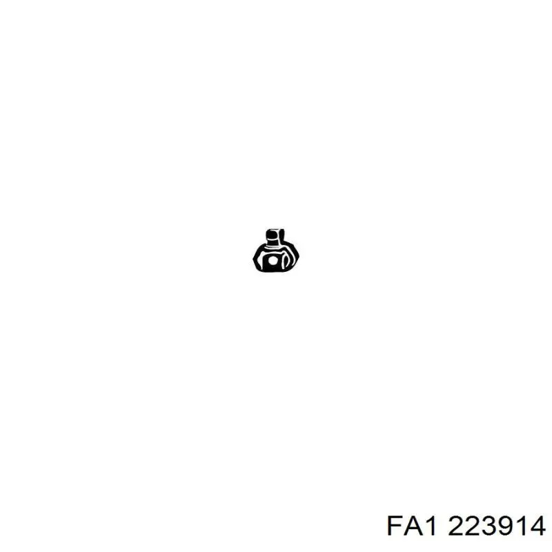223914 FA1 Soporte de escape