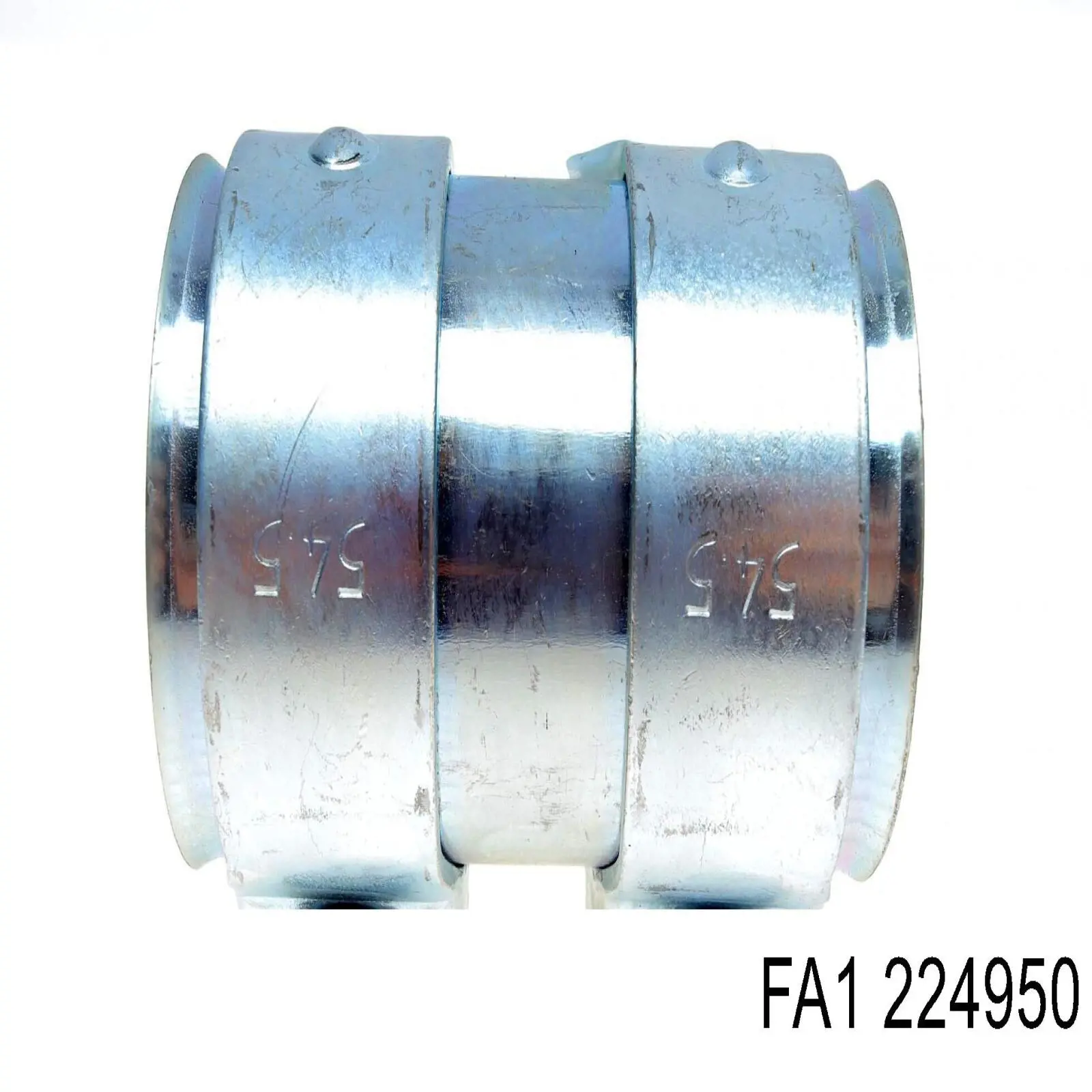 Abrazadera de sujeción delantera 1854886 Ford