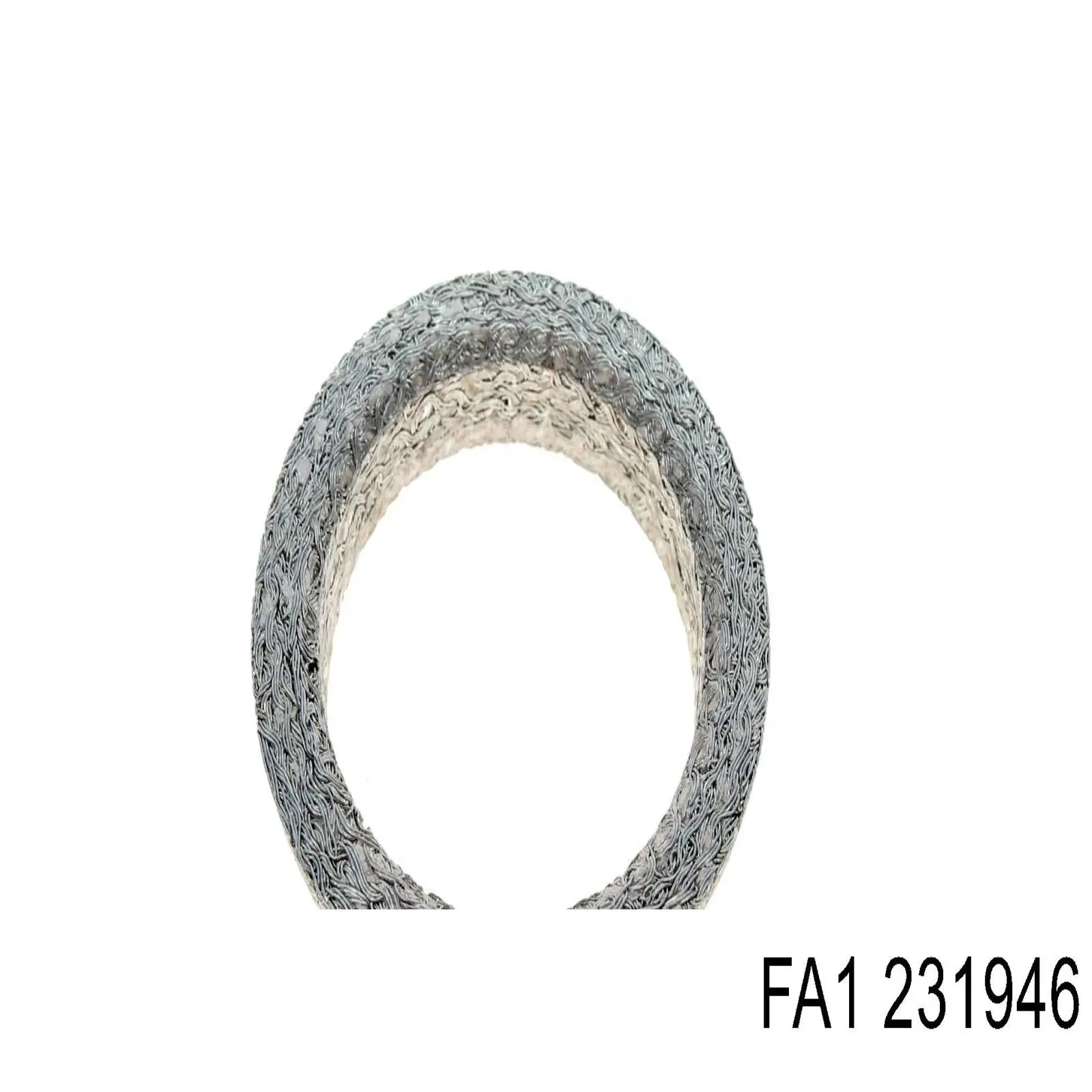 Anillo de la tubería de admisión del silenciador 231946 FA1