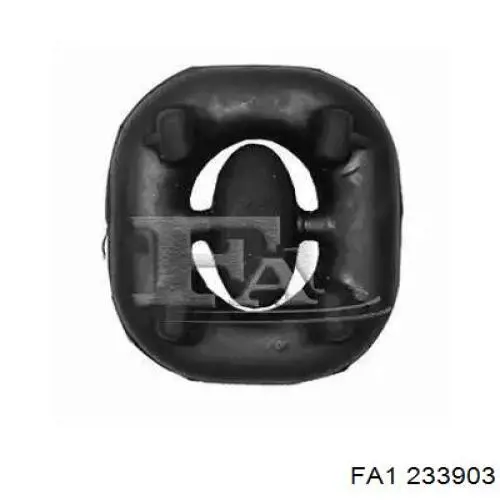 Almohadilla De Tope Silenciador ORIGINAL IMPERIUM 28241 | Compatible Con Opel, Fiat, Ford