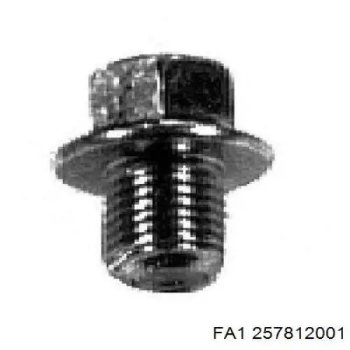 Tapón del cárter de aceite 95936 Mapco
