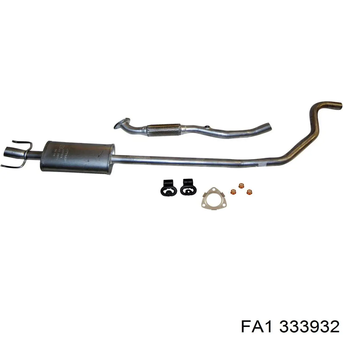 Soporte escape 5852691 Opel