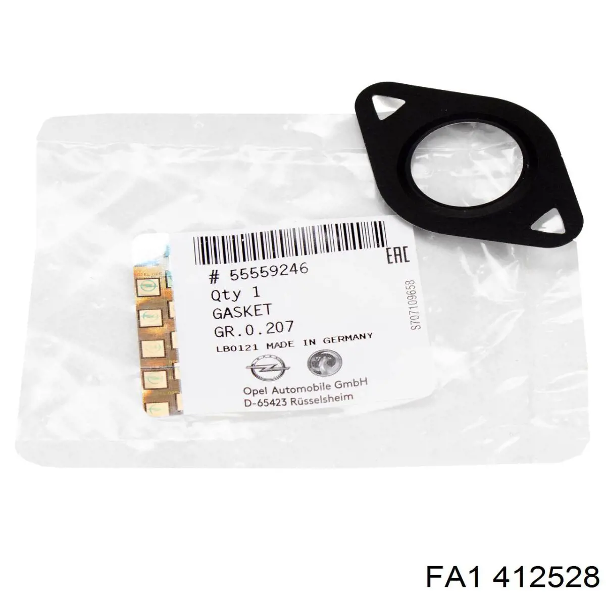 Junta de turbina de escape 5860545 Opel
