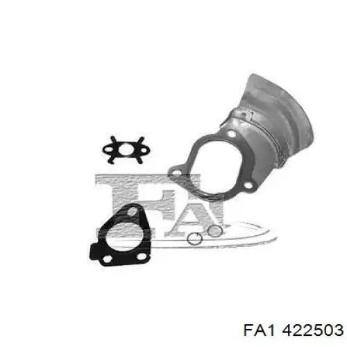 Junta de turbina de escape Renault (RVI) 1444400Q0C