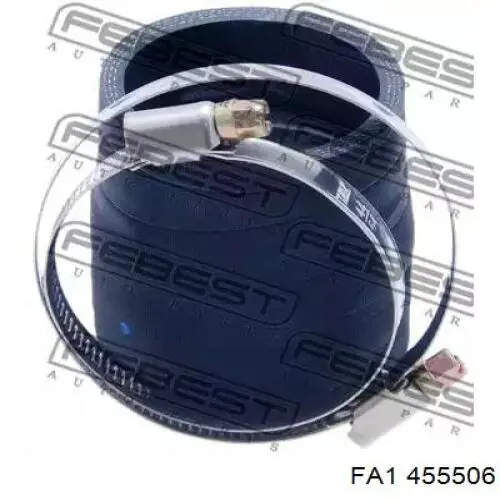 Junta de admisión de turbina de gases de escape 455506 FA1