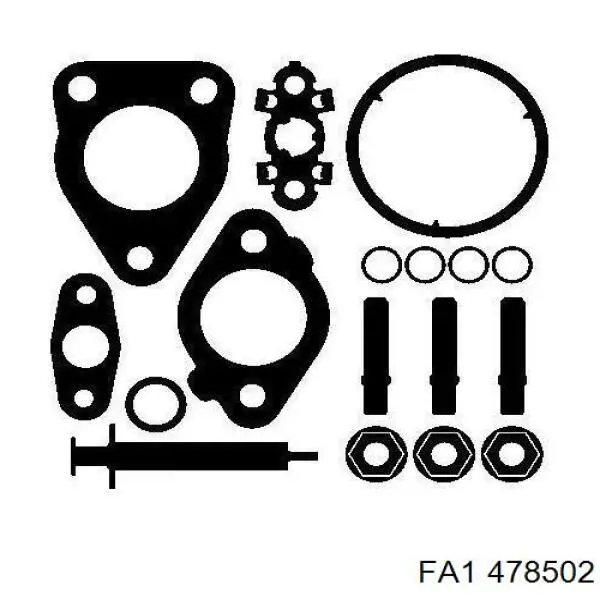 Manguera de refrigerante del turbocompresor, entrada RF7J13535A Mazda