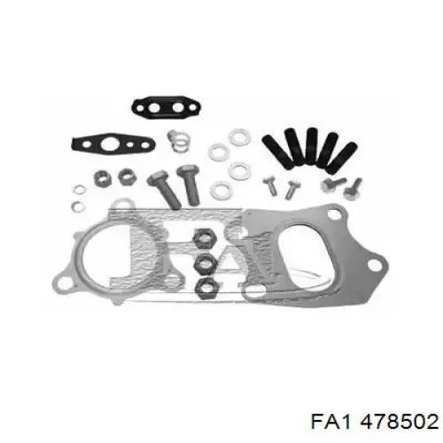 RF7J13535A Mazda Manguera de refrigerante del turbocompresor, entrada
