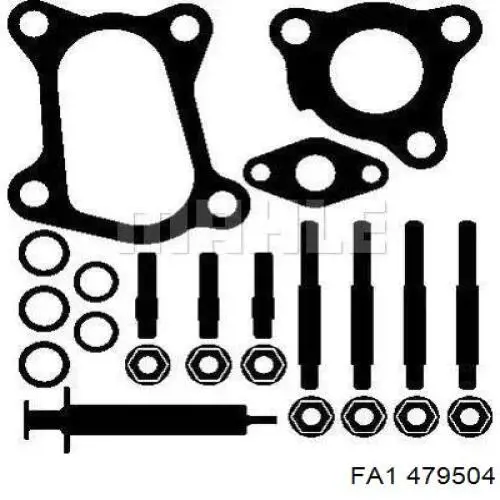 Manguera de refrigerante del turbocompresor, entrada Honda 19524RBDE00