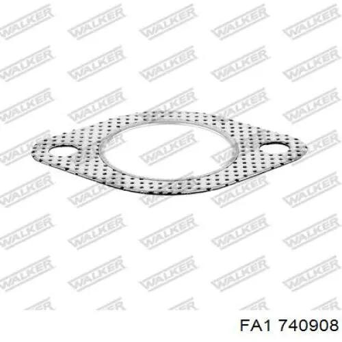 Junta De Tubo De Escape Silenciador Mitsubishi Galant 8 EA