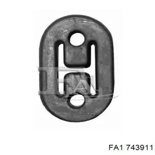 Comprar 743911 FA1 Soporte de tubo de escape
